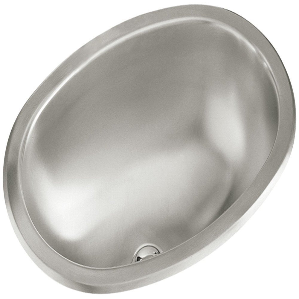 Sterling S1201-0 Entertainment/Lavatory 16-3/4-inch by 11-3/4-inch Top-mount/Under-mount Single Bowl Bar/Lavatory Sink, Stainless Steel