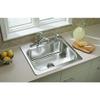STERLING, 11403-3-NA, Southhaven 25" Single Basin Drop In Stainless Steel Kitchen Sink with SilentShield, Stainless Steel view 2