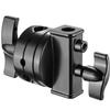 NEEWER 6.3 cm Multi Function High Load Swivel Ball Head for Light Support, Giraffe Arm Photography Equipment with 1/2, 1/4, 3/8, 5/8 Inch Tube (Black) view 1