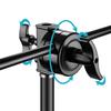 NEEWER 6.3 cm Multi Function High Load Swivel Ball Head for Light Support, Giraffe Arm Photography Equipment with 1/2, 1/4, 3/8, 5/8 Inch Tube (Black) view 3