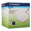 Westinghouse 7785300 LED Schoolhouse Indoor/Outdoor Ceiling Fan Light Kit, White Finish with White Opal Glass view 2