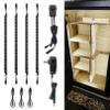 TORCHSTAR 4pcs 12 Inch LED Safe Lighting Kit, Motion Sensor, 3000K view 1