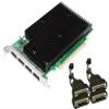 NVIDIA Quadro NVS 450 by PNY 512MB GDDR3 PCI Express Gen 2 x16 Quad DisplayPort or DVI-D SL Professional Business Graphics Board, VCQ450NVS-X16-DVI-PB view 1