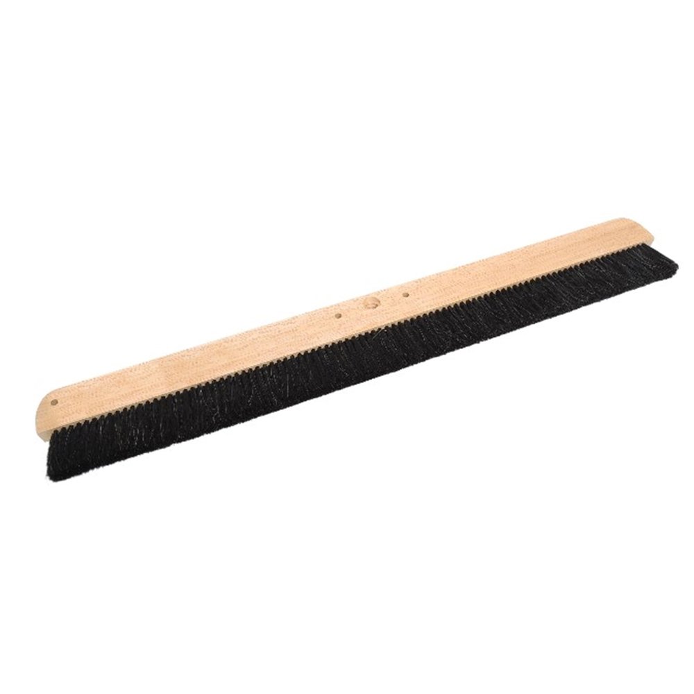 MARSHALLTOWN 36 Inch Wood Backed Concrete Broom, Horsehair Bristles, Made in The USA, 6598
