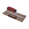MARSHALLTOWN Golden Stainless Steel Finishing Trowel, 5 x 14 Inch Concrete, Masonry and Drywall Finishing Tool, Made in the USA, MXS4GSD view 2