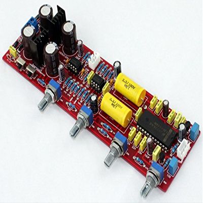 1 pcs lot with 3.3 uf Capacitor LM4610 Tone Board HiFi Amplifier