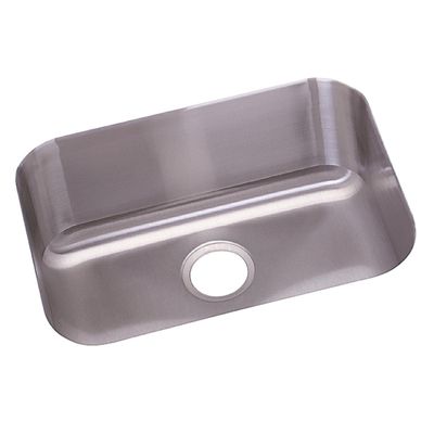 Elkay DXUH2115 Dayton Single Bowl Undermount Stainless Steel Sink, 24 x 18
