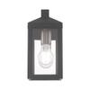 Livex Lighting 20581-01 Nyack 1-Light Outdoor Wall Lantern, Antique Brass view 3