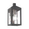 Livex Lighting 20581-01 Nyack 1-Light Outdoor Wall Lantern, Antique Brass view 4