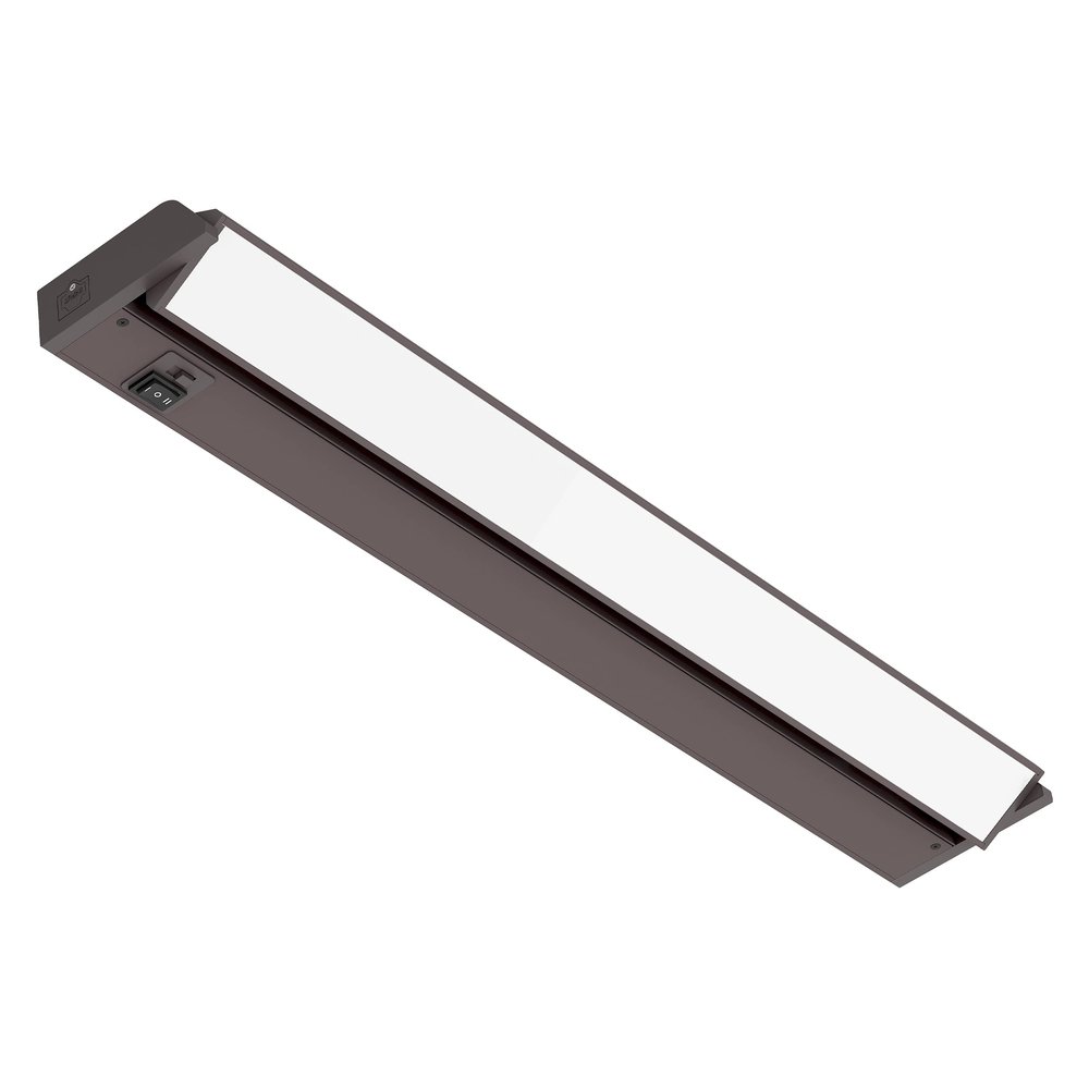 GETINLIGHT 24-Inch Swivel LED Under Cabinet Light, 3-CCT Selectable, Bronze