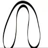 Turntable Belt for JVC L-A10 Turntable view 1