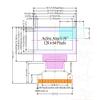 5pcs Taida OLED display 128 64 0.96-inch blue + yellow color view 3