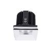 WAC Lighting R4SD1L-W840-WT Volta - 5.75" 36W 60 4000K 85CRI 1 LED Square Shallow Regressed Invisible Trim with Light Engine, White Finish with Textured Glass view 2