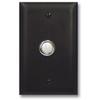 Door Bell Button Panel in Bronze view 1