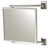 CRL Chrome 11" x 11" Pivot-N-View Mirror view 1