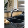 hansgrohe Allegro E Stainless Steel Single-Handle Kitchen Faucet, Kitchen Faucets with Pull Out Sprayer, Faucet for Kitchen Sink, Stainless Steel Optic 04076860, 12.6" Height view 2