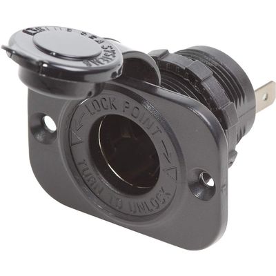 Blue Sea Systems 12V Dash Socket with Watertight Cap