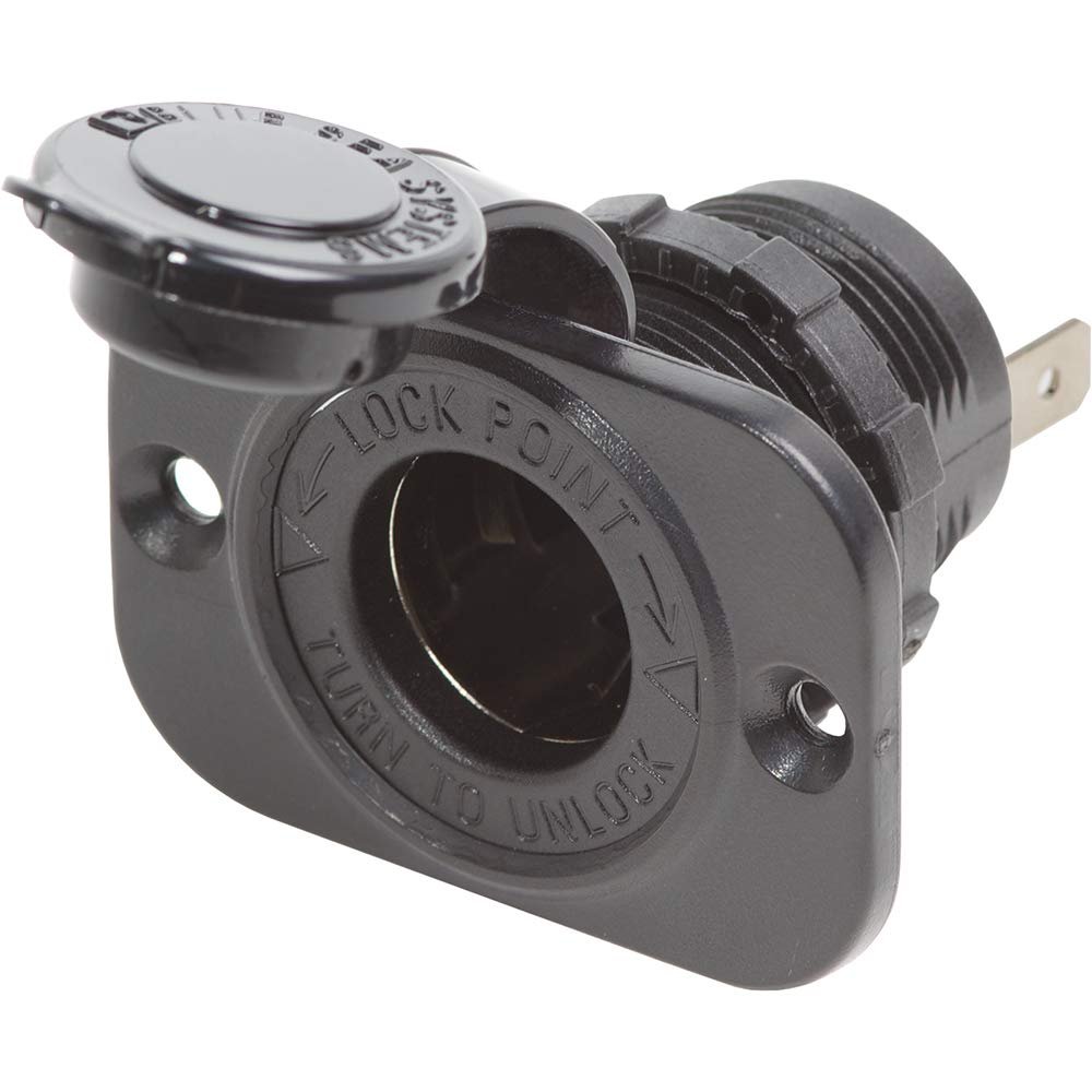 Blue Sea Systems 12V Dash Socket with Watertight Cap