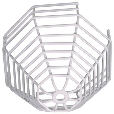 Safety Technology International, Inc. STI-9610 Steel Web Stopper, 9 Gauge Corrosion Resistant Polyester Coated Cage, with High Profile, Surface Mount, 6" Depth