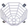 Safety Technology International, Inc. STI-9604 Steel Web Stopper, for Mini Smoke Detectors, Flush Mount, Protective Coated Steel Wire Guard , White view 1