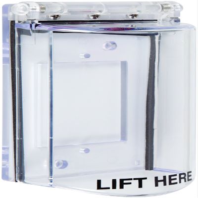 Safety Technology International, Inc. STI-6518 Bopper Stopper with Spring Loaded Hinge - Clear Protective Cover