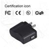 AGPTEK USB Wall Charger 5V 500mA for iPod, Sony, Walkmam, SanDisk MP3 MP4 Player, Fitness Tracker, Fitbit, Black view 4
