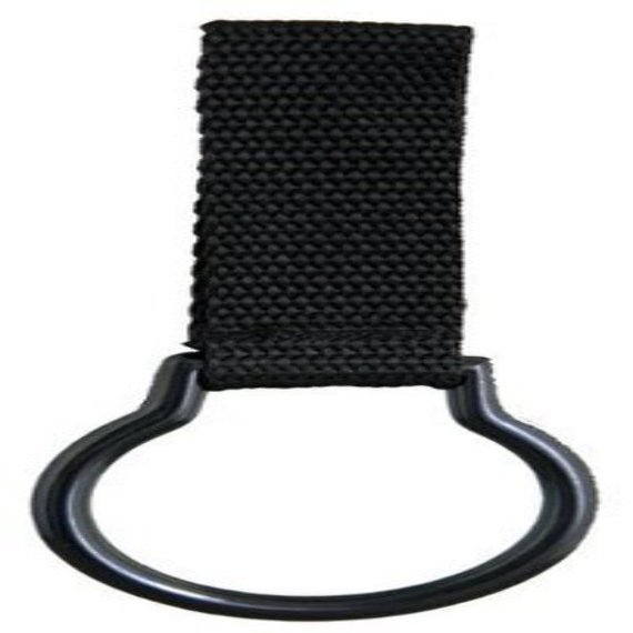 Police Nylon Flashlight Ring Holder for Duty Belt, Slide-ON Style