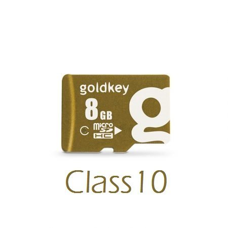 goldkey Micro SD 8 GB Class 10 with Adapter