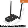 J-Tech Digital 1X2 Wireless HDMI Extender 200 Dual Antenna Supporting Full HD 1080p with HDMI Loop Output Operation Channel Change IR Passthrough (Receiver + Transmitter 1080P 200ft) view 2