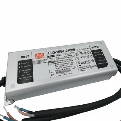 MW Mean Well ELG-150-C2100B 72V 2100mA 150W LED Power Supplies LED Driver Water & Dust-Proof