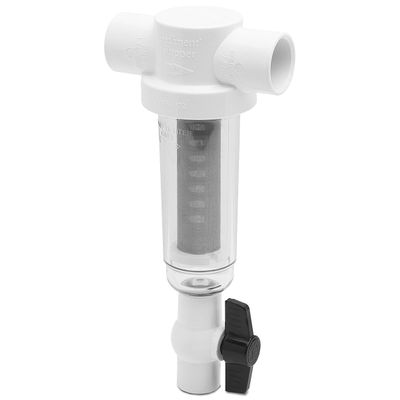 30Mesh, 3/4 Inch FNPT Stainless Steel KleenWater Lawn Irrigation Spin Down Filter Compatible with Rusco Vu-Flow and Campbell Filters, Sand and Sediment Filter, Female Threaded PVC Connection