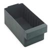 QUANTUM STORAGE SYSTEMS QED601GY Super Tuff Euro Heavy Duty Parts Organizer Gray Bins 12" L x 6" W x 5" H 24 Pack view 1