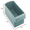 QUANTUM STORAGE SYSTEMS QED601GY Super Tuff Euro Heavy Duty Parts Organizer Gray Bins 12" L x 6" W x 5" H 24 Pack view 2