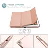 ProCase Smart Casefor 10.5 iPad Air 3rd Generation 2019 / iPad Pro 2017, Slim Stand Cover with Translucent Frosted Back for iPad Air 3 -Rosegold view 3