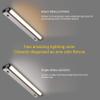 GETINLIGHT 16-Inch Plug-in Swivel LED Under Cabinet Light, 2-CCT, Nickel view 3