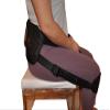 Straight Back Adjustable Waist Protection, Back Support Belt, Portable Back Support Belt Pad (Color) view 2