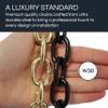 RCH Hardware CH-S60-02-PN Steel Chandelier Chain 5 Gauge, Polished Nickel (1 Foot) view 3