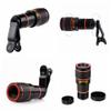 Cellphone Camera Lens, Universal High Definition 12X Optical Zoom Focus Mobile Phone Lens, Clip-on Telescope for Smartphones view 3