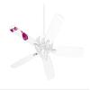 Love and Peace Hot Pink - Ceiling Fan Skin Kit fits most 42 inch fans (FAN and BLADES SOLD SEPARATELY) view 1
