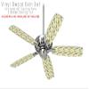 Seahorses and Shells Yellow Sunshine - Ceiling Fan Skin Kit fits most 42 inch fans (FAN and BLADES SOLD SEPARATELY) view 2