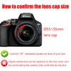 ADQQ 55mm Tulip Flower Lens Hood for Nikon D3400 D3500 D5600 with Nikkor AF-P 18-55mm Lens view 4