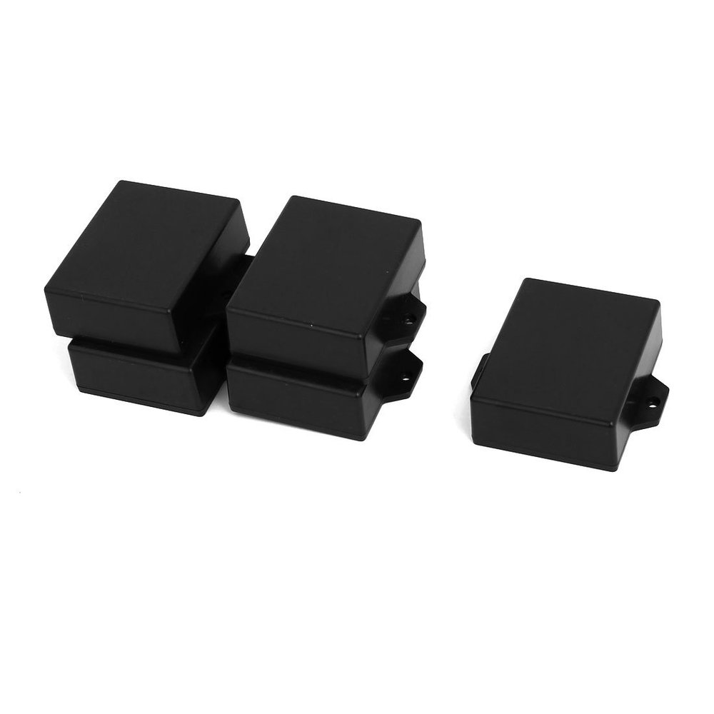 uxcell 5pcs 63mmx51mmx22mm Dustproof IP65 Junction Box Black