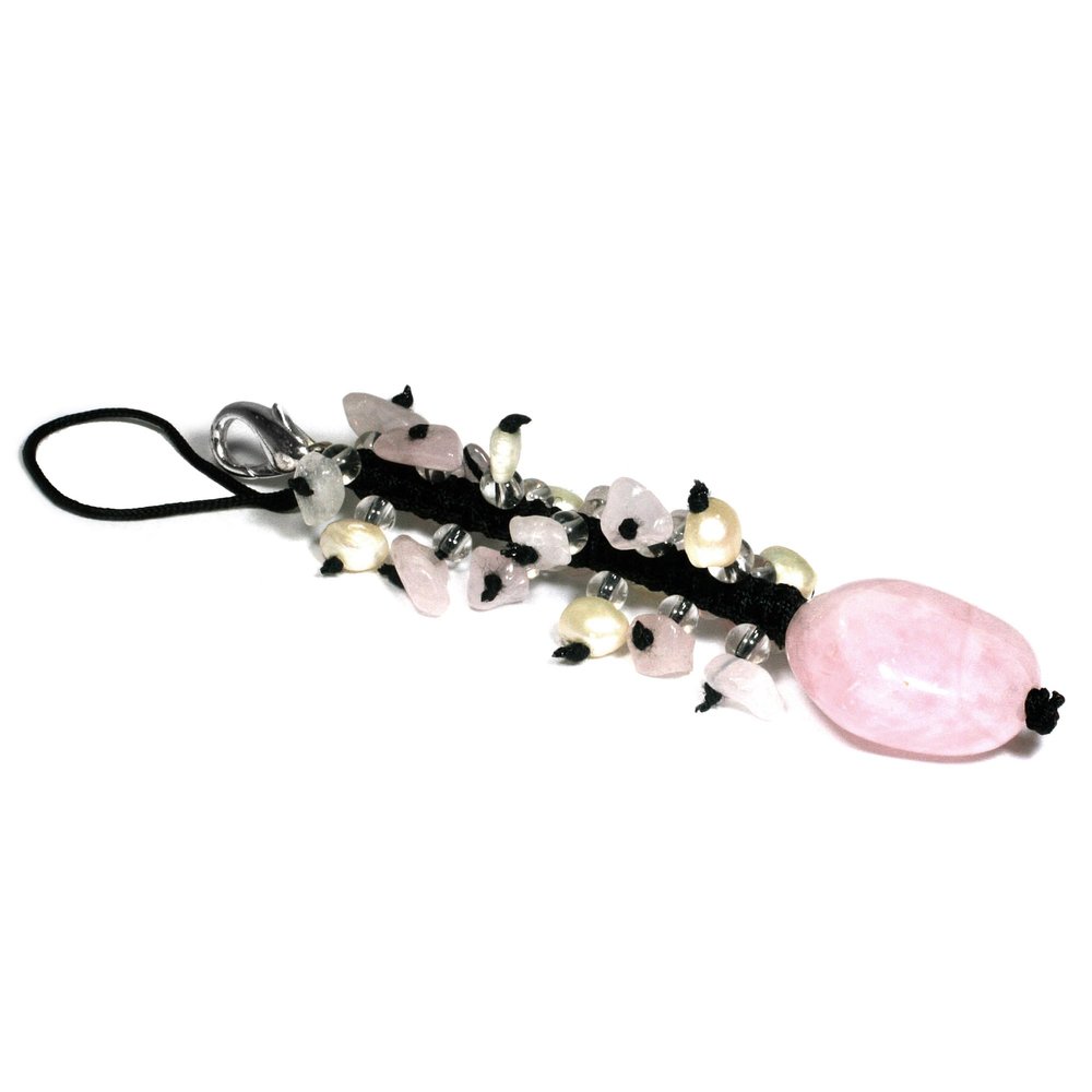 Rose Quartz Love Crystal Charm - Pack of 5