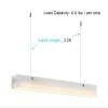 OTTFF 16 Pack 3.2 ft Hexagon Light Hanging Wire, Ceiling Suspension Cable view 4