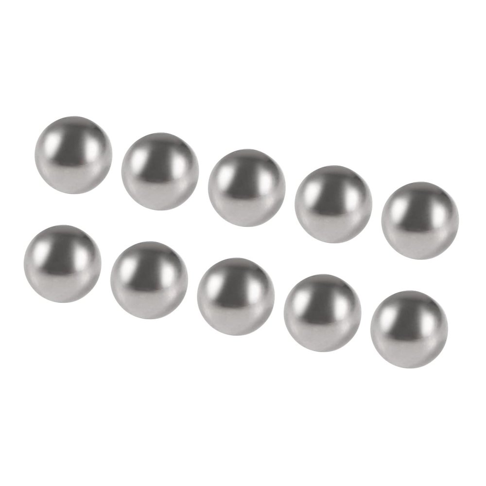 uxcell 10pcs 7mm Dia Steel Ball Bearing Electric Tool Accessories Silver Tone