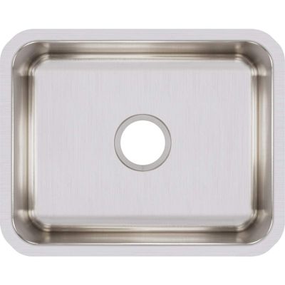 Elkay ELUH1814 Lustertone Classic Single Bowl Undermount Stainless Steel Sink