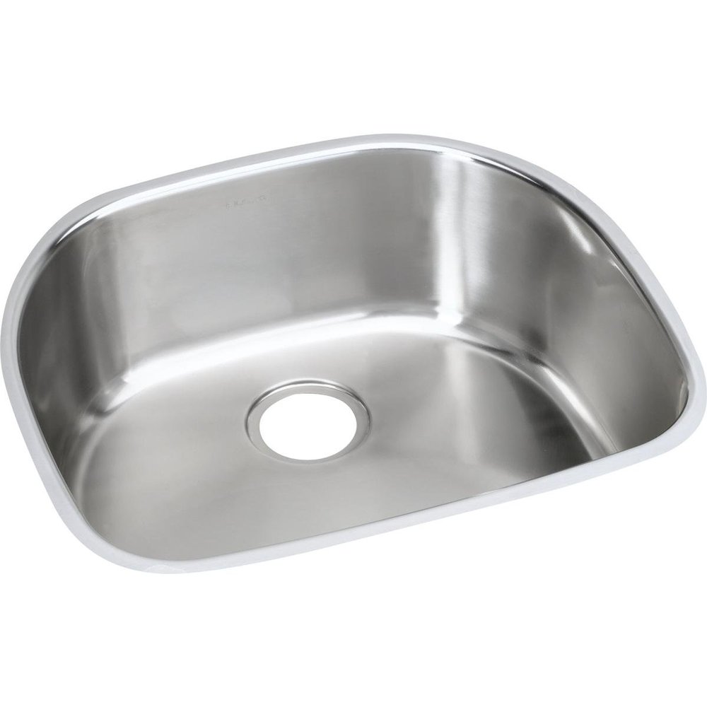Elkay EGUH211810 Single Bowl Undermount Stainless Steel Kitchen Sink