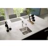 Elkay ELUH1212 Lustertone Classic Single Bowl Undermount Stainless Steel Sink, 7.00 x 14.50 x 14.50 inches view 2