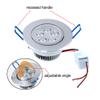 Modoao 5W LED Downlight, 2700K Daylight Warm White,Not Dimmable,Retrofit LED Recessed Lighting Fixture, LED Ceiling Light, 6-Pack view 3