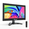 Eyoyo 12-Inch Small CCTV Monitor, 1366x768 HD Screen, HDMI VGA AV BNC Input view 1